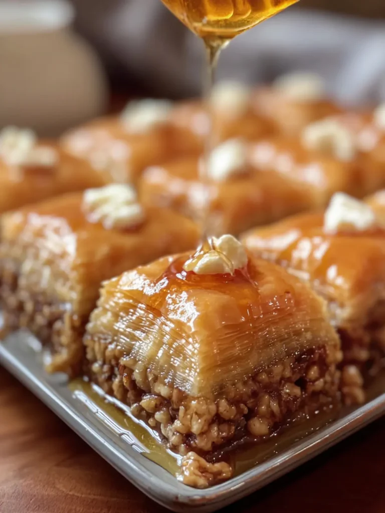 Golden Honey Walnut Baklava First Image