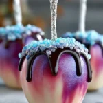 Cosmic Galaxy Candy Apples First Image