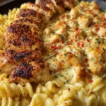 Creamy Spicy Chicken Pasta Dish First Image