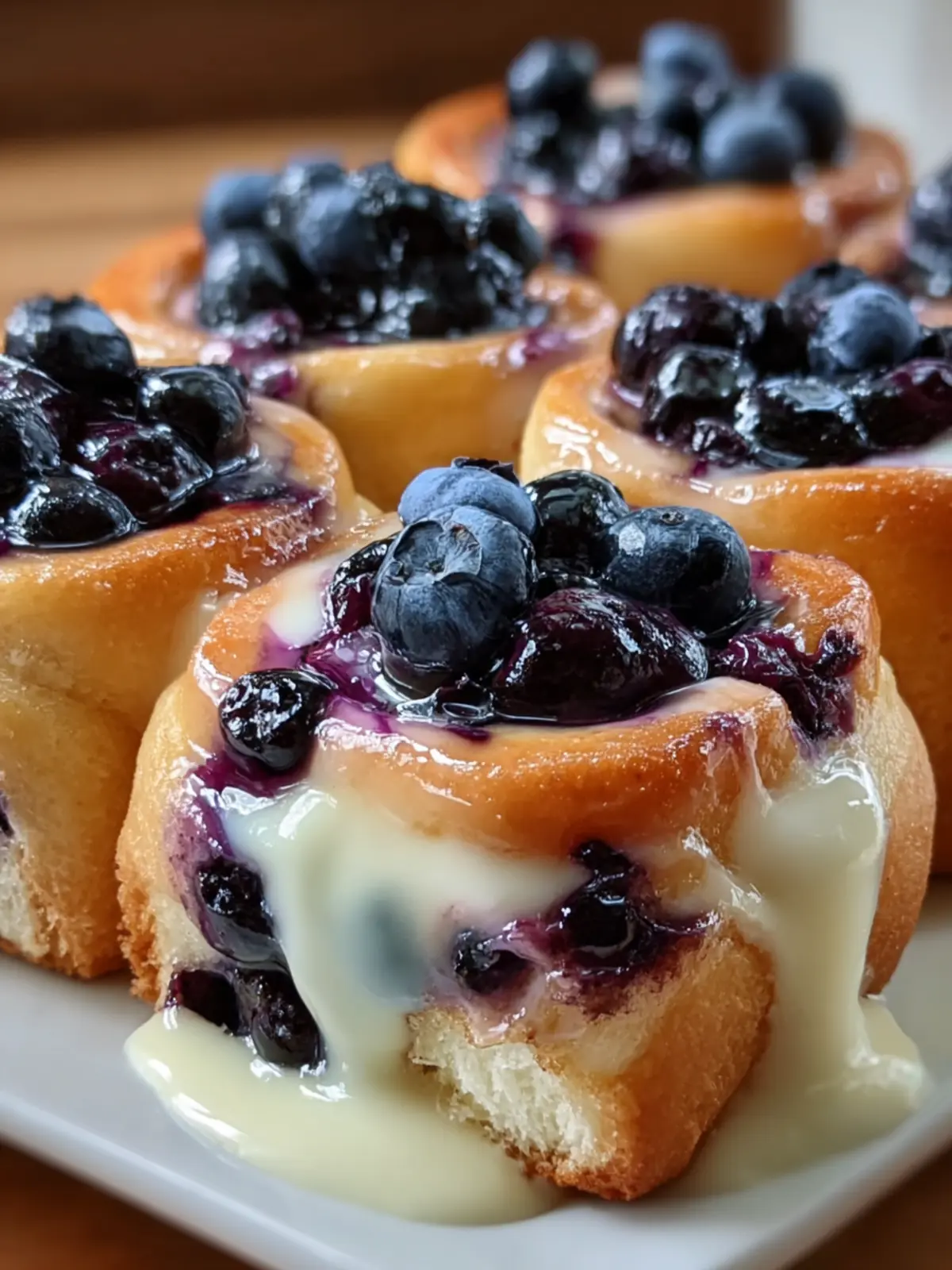 Blueberry Cream Cheese Rolls First Image