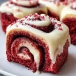 Decadent Red Velvet Cinnamon Rolls First Image