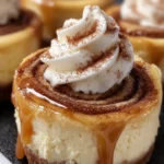 Mini Cinnamon Swirl Cheesecakes First Image