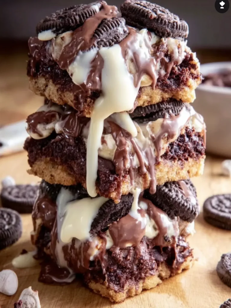 Decadent Cookie and Brownie Tower First Image