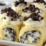Cookies and Cream Cheesecake Rolls First Image