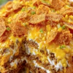 Cheesy Beef Dorito Casserole First Image