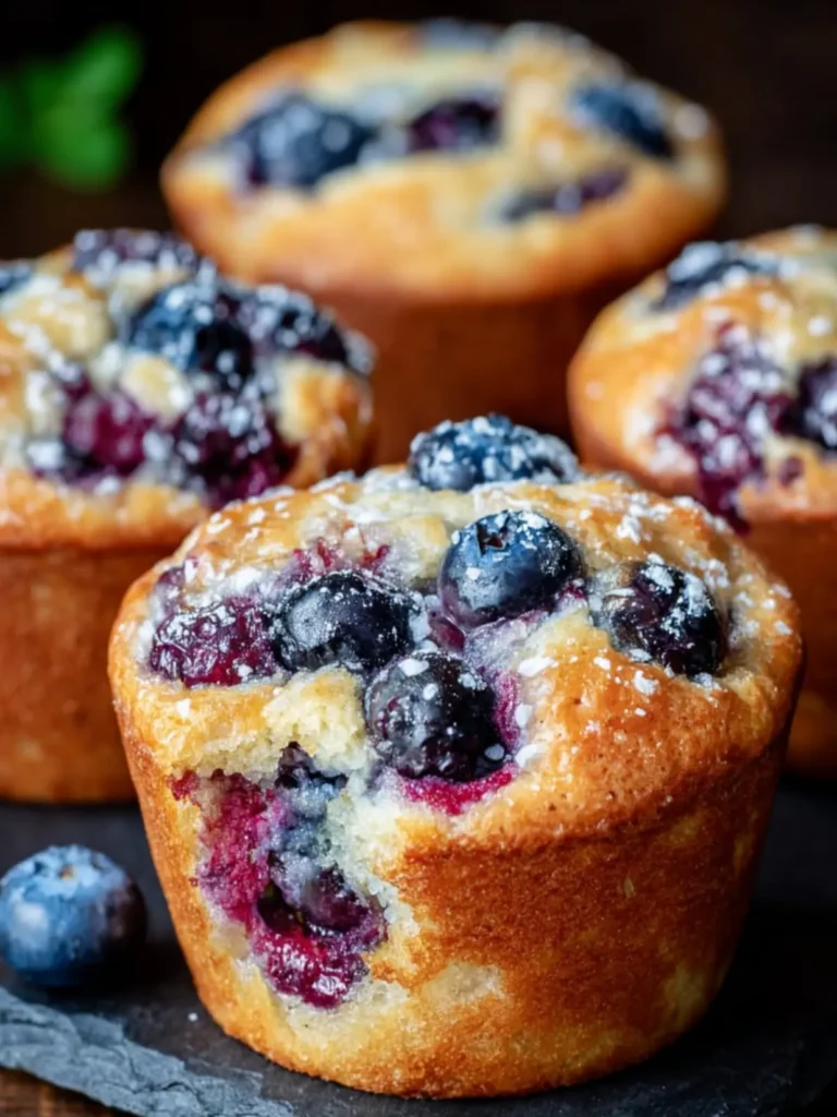 Classic Blueberry Muffin Recipe First Image