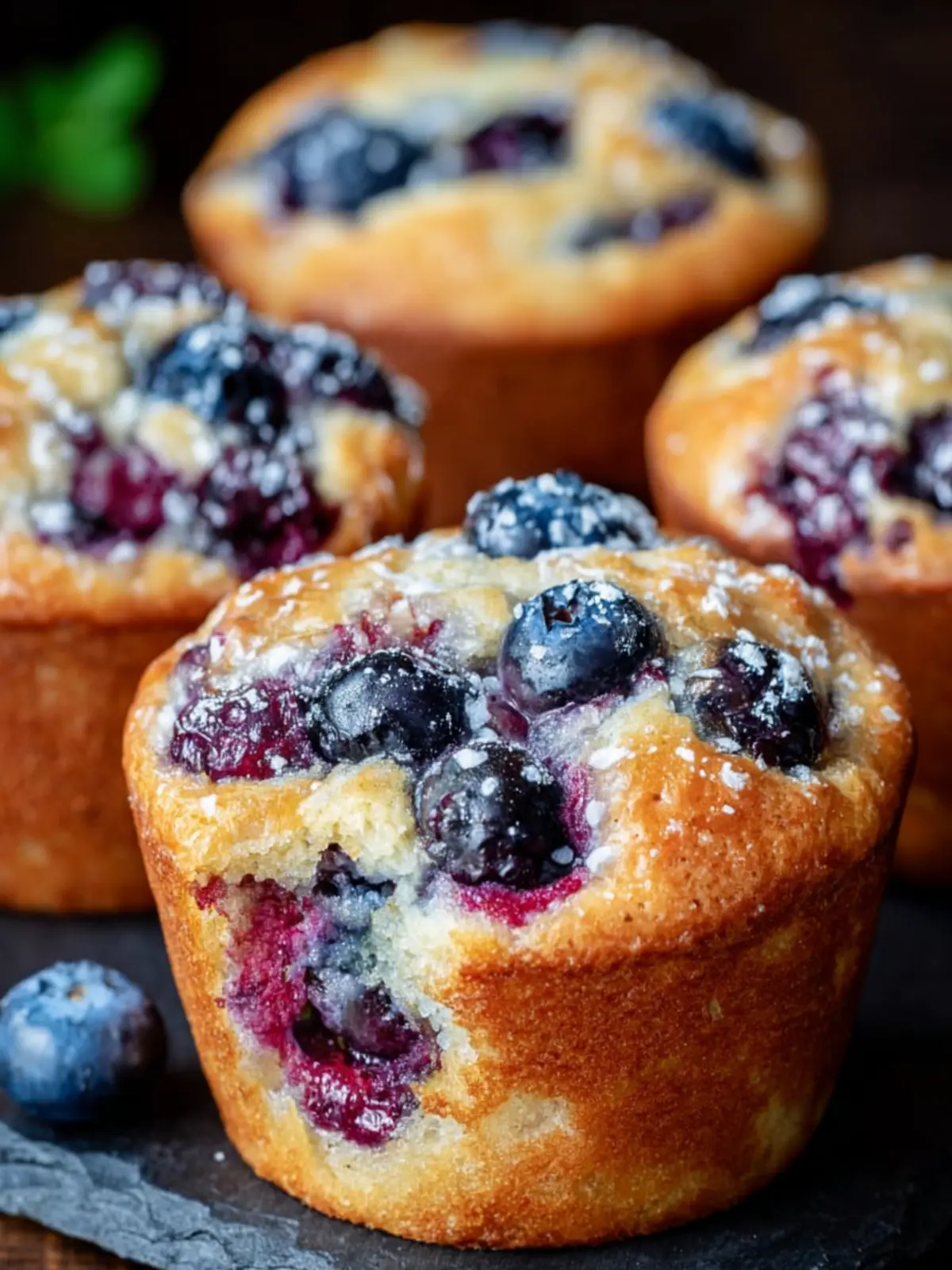 Classic Blueberry Muffin Recipe First Image