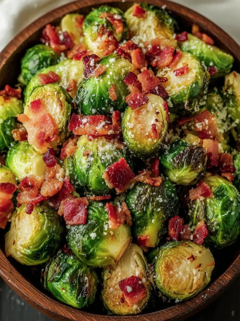 Roasted Brussels Sprouts with Bacon First Image