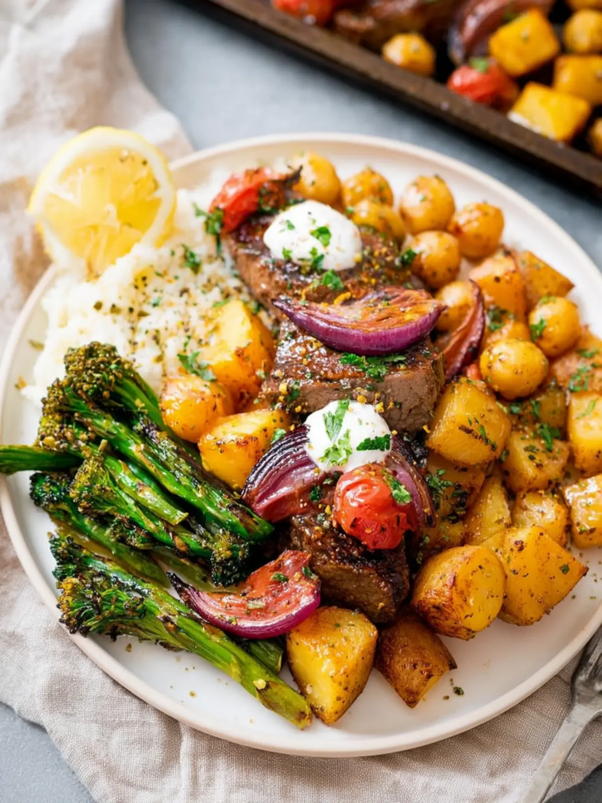 Easy Sheet Pan Dinner First Image