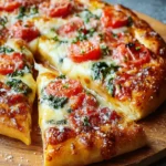 Italian Spinach Pizza First Image