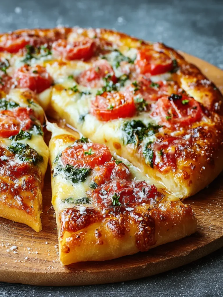 Italian Spinach Pizza First Image