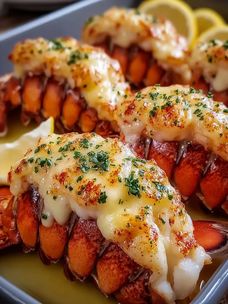 Baked Lobster Tails with Butter First Image