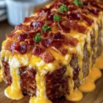 Bacon Cheddar Meatloaf Delight First Image