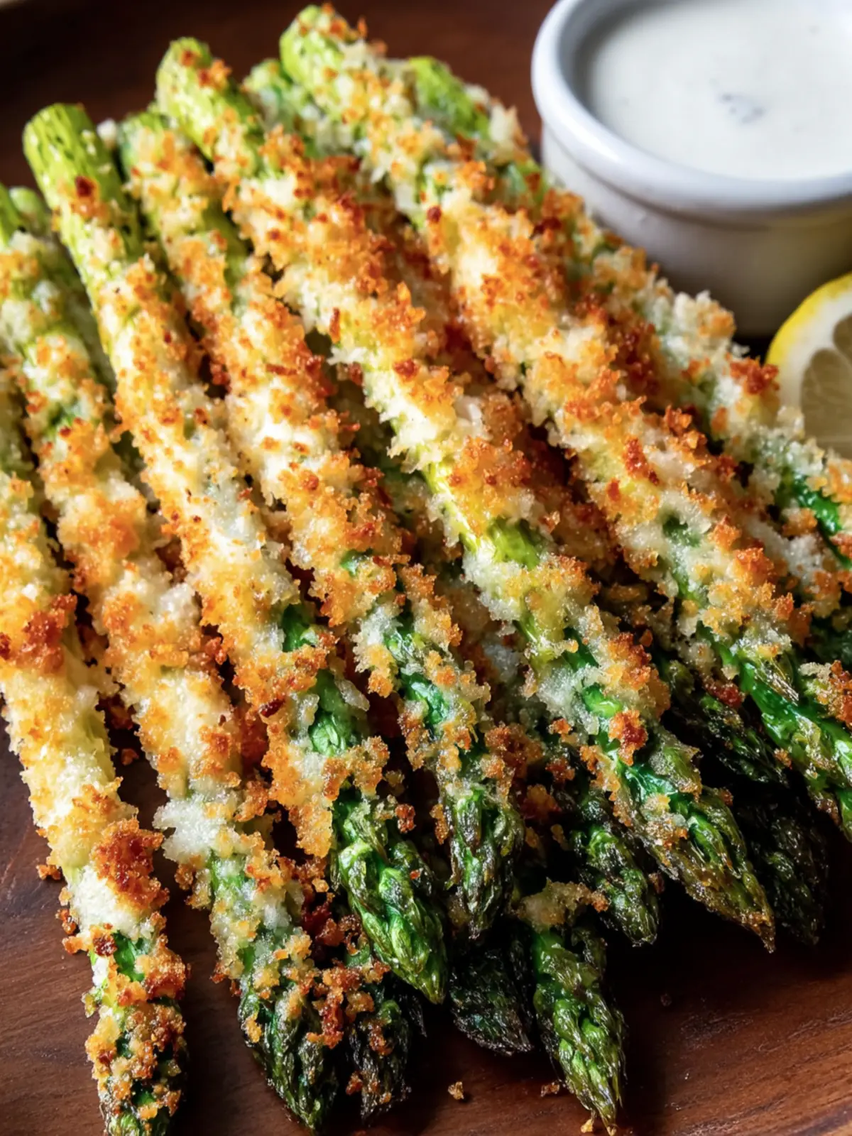 Crispy Parmesan Asparagus Spears First Image