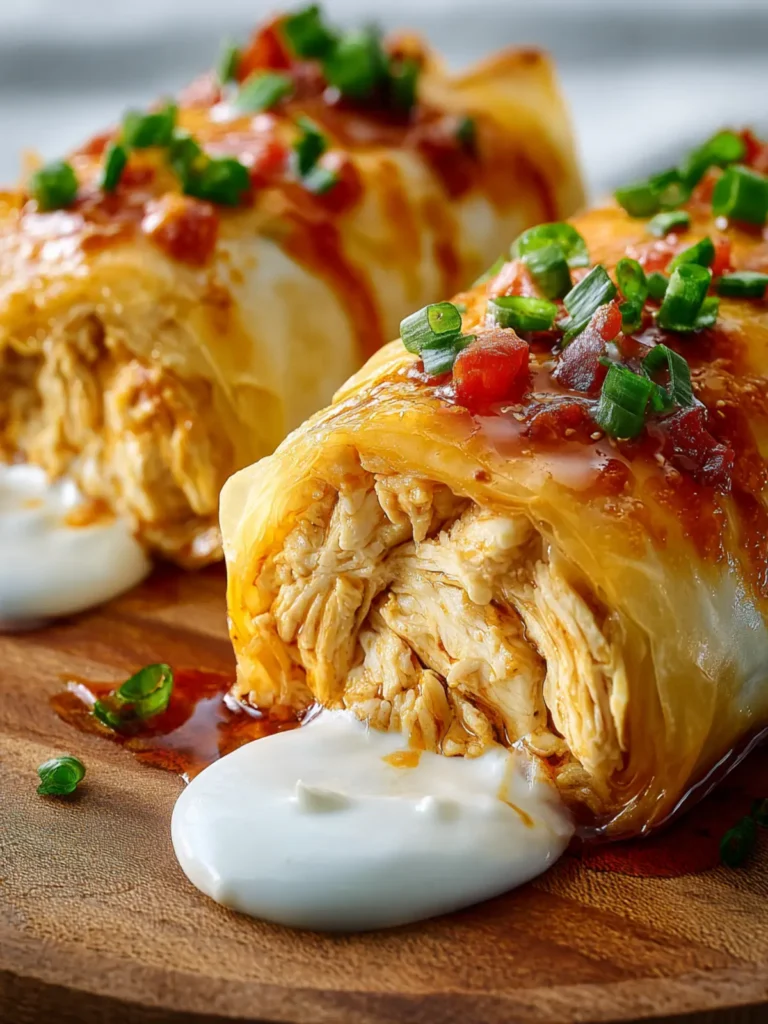 Buffalo Chicken Phyllo Wraps First Image