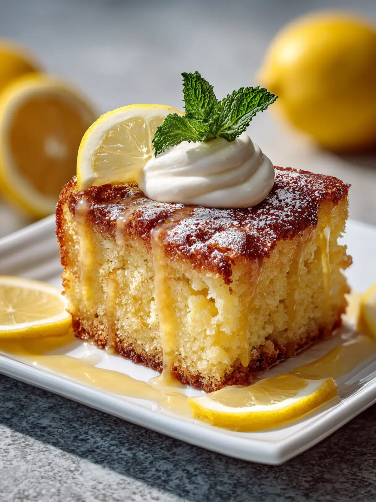 Lemon Breakfast Cake First Image