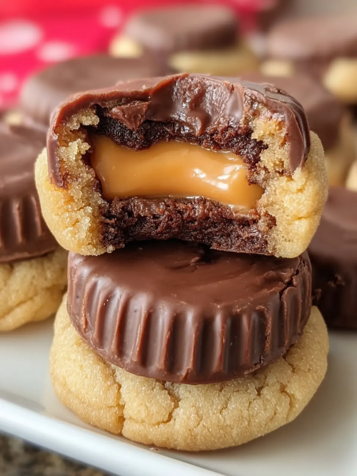 Peanut Butter Cup Cookies First Image