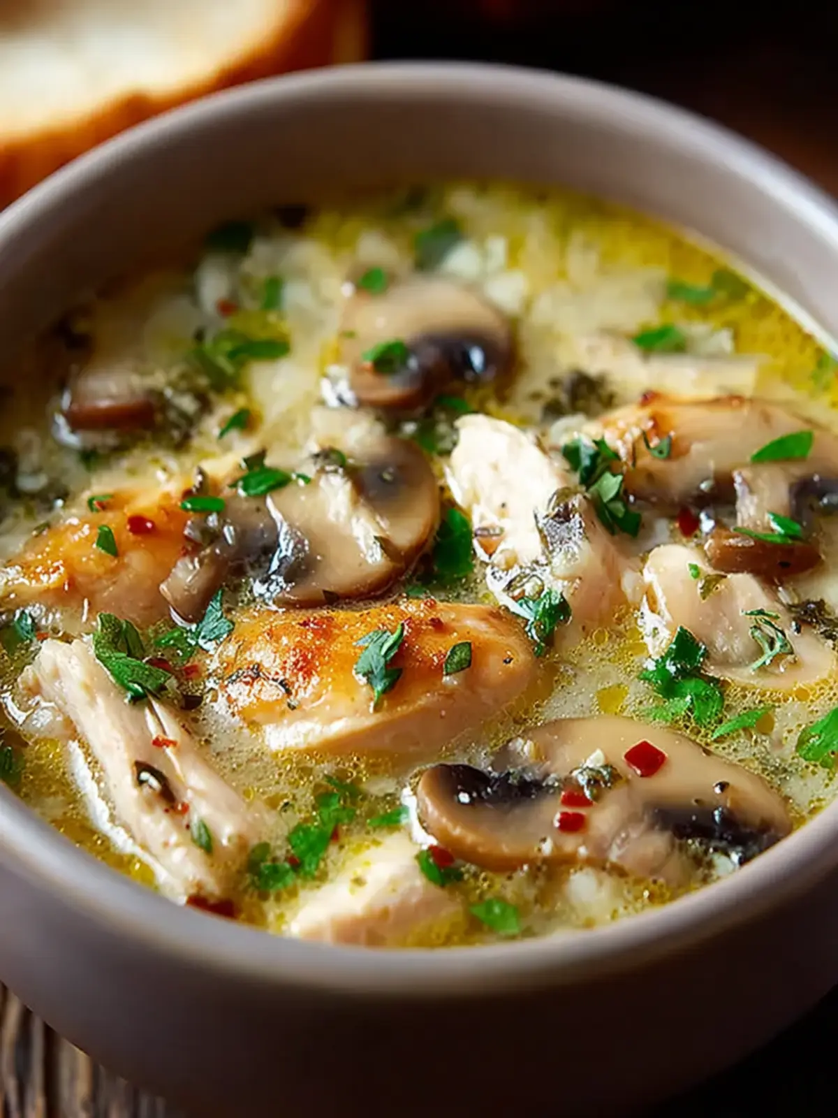 Rotisserie Chicken Mushroom Soup: An Incredible 7-Ingredient Recipe First Image