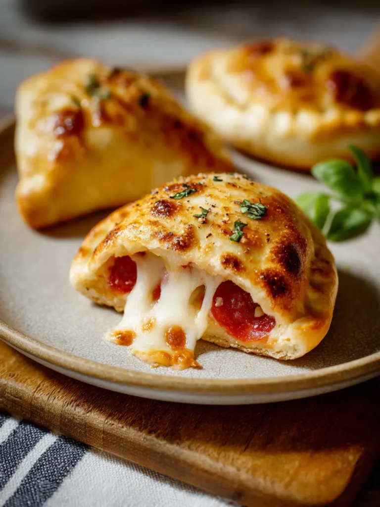 Mini Stuffed Pizzas (Calzones) First Image