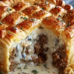 Savory Beef and Mushroom Pie First Image
