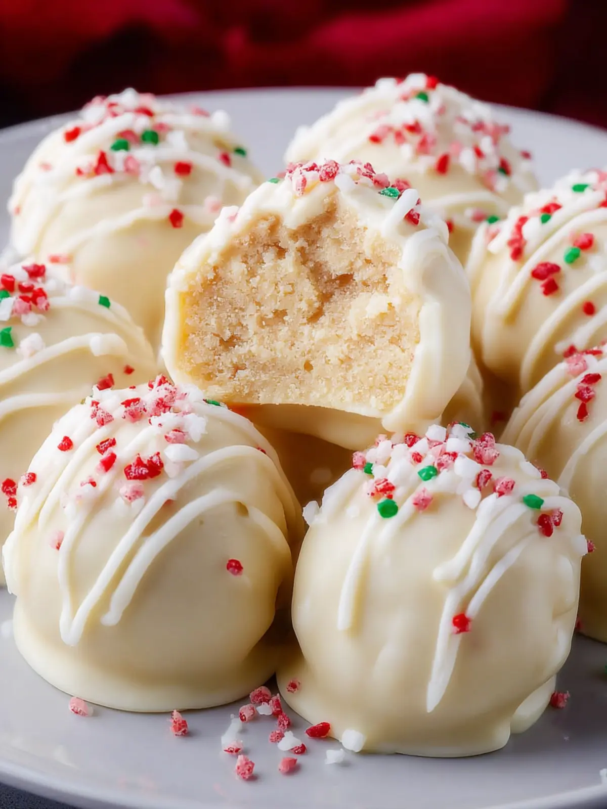 Sugar Cookie Truffles First Image