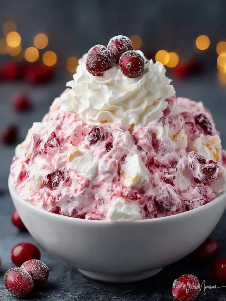 Easy Cranberry Fluff Salad First Image