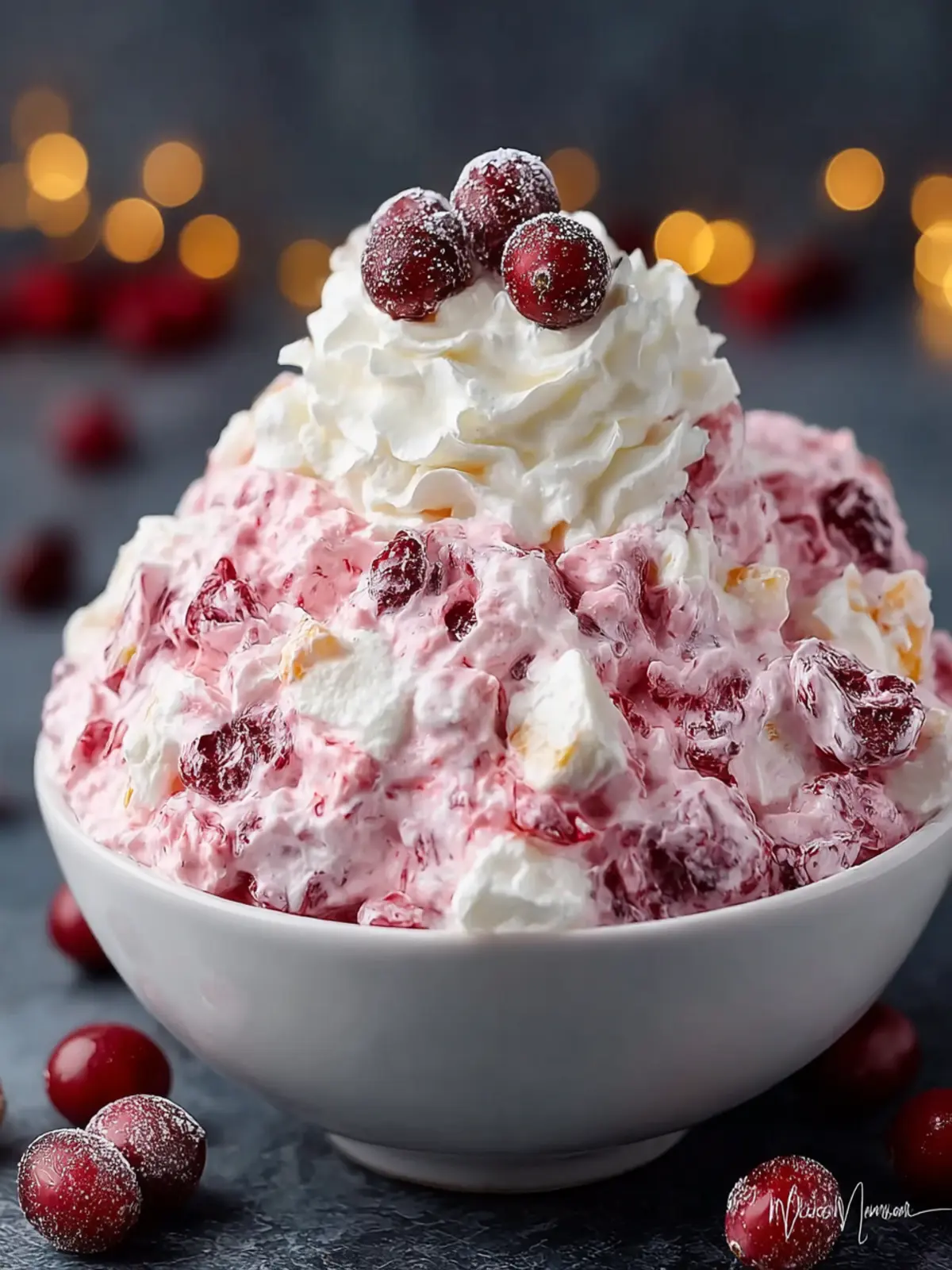 Easy Cranberry Fluff Salad First Image