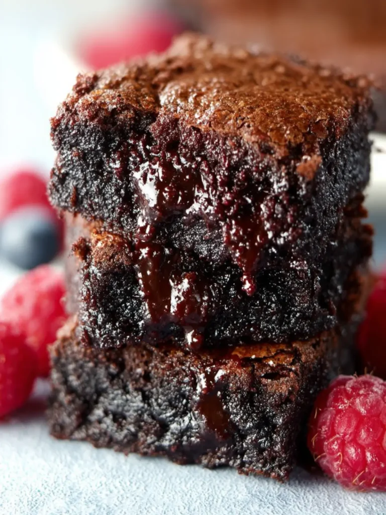 Best Homemade Fudge Brownie Recipe First Image