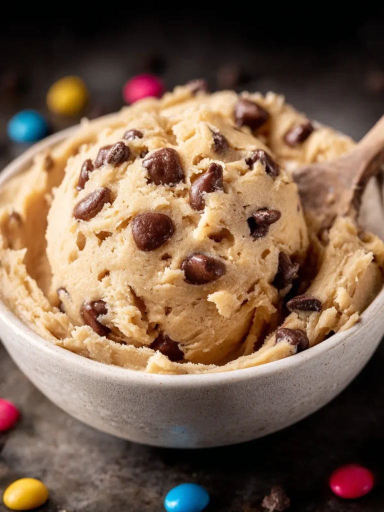 Gluten Free Edible Cookie Dough Recipe First Image
