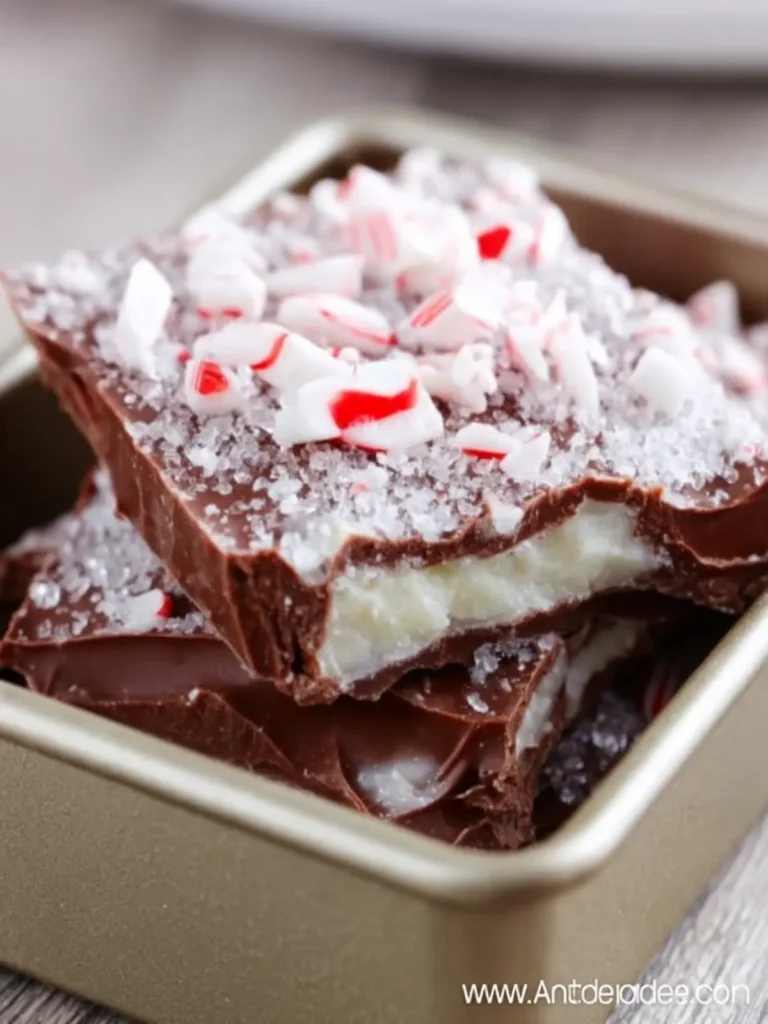 Easy Homemade Peppermint Bark First Image