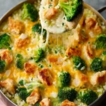 Cheesy Chicken & Broccoli Casserole First Image