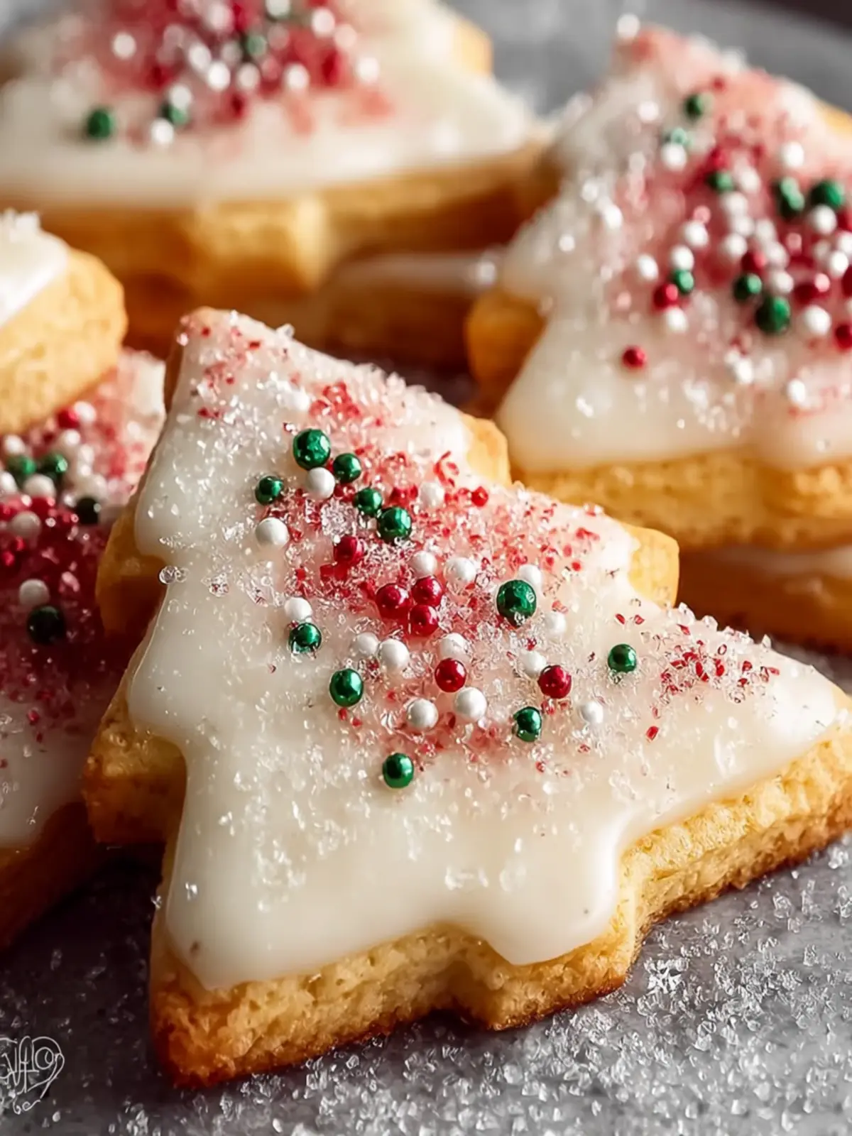 Sparkling Sugar Tree Cookies First Image