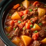 Slow Cooker Poor Man's Stew Recipe First Image