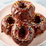 Favorite Chocolate Baked Donuts First Image