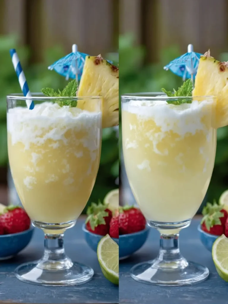 Easy Pina Colada Recipe: A Tropical Drink in 5 Minutes First Image