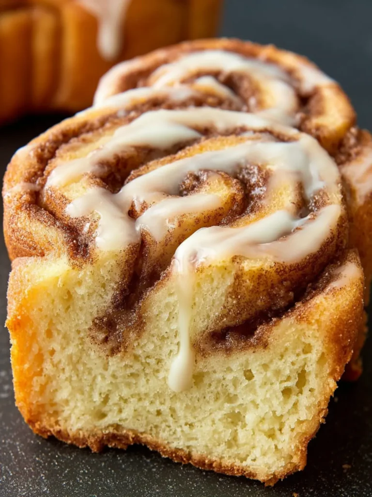 Cinnamon Roll Cake {With Cake Mix} First Image