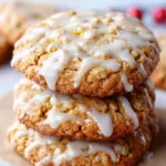 Iced Oatmeal Cookies First Image