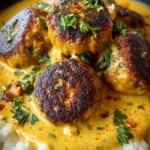 Chickpea–Mushroom Meatballs with Creamy Curry Sauce Ingredients: Complete Guide First Image