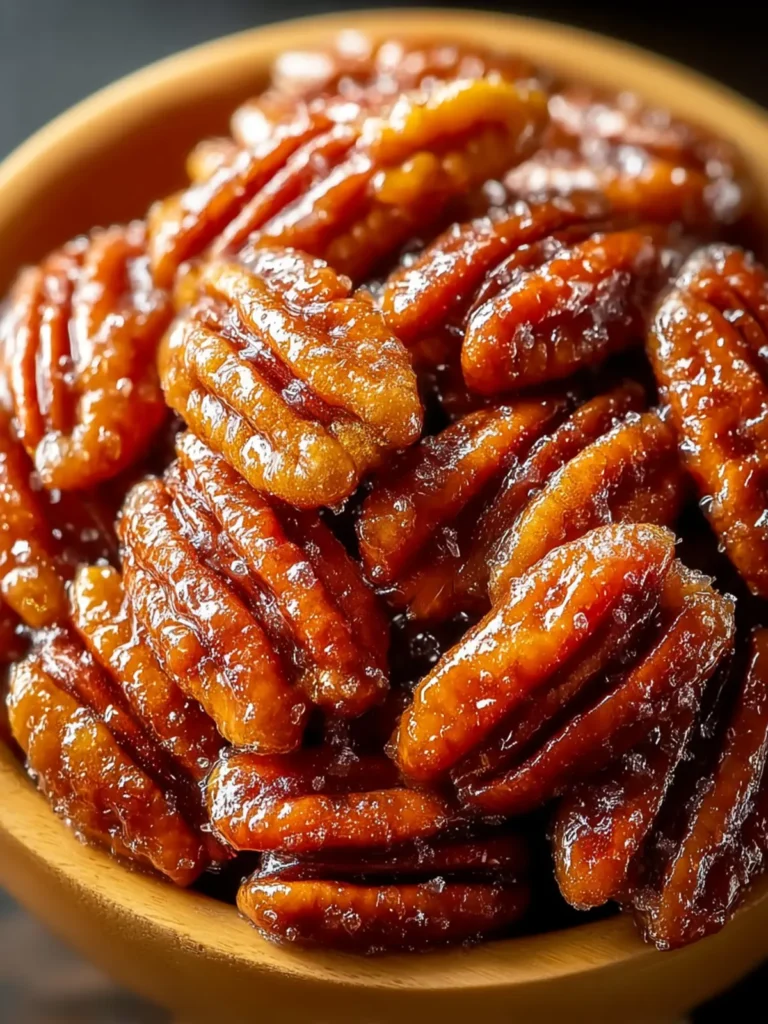 Crockpot Fireball Whisky Candied Pecans for Irresistible Snacking First Image
