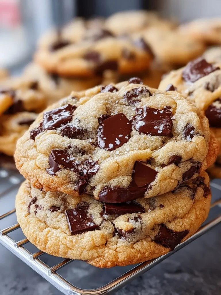 Irresistible Bakery Style Chocolate Chip Cookies Recipe First Image