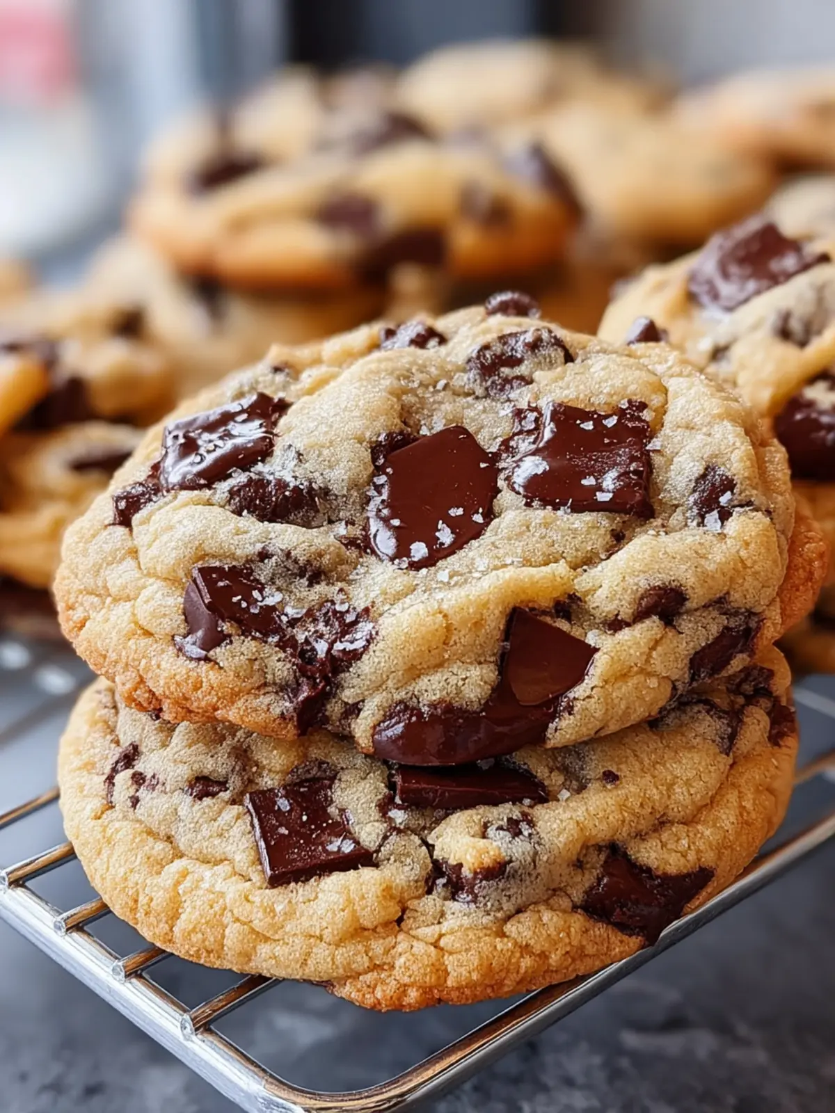 Irresistible Bakery Style Chocolate Chip Cookies Recipe First Image