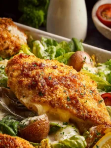 Baked Caesar Chicken First Image