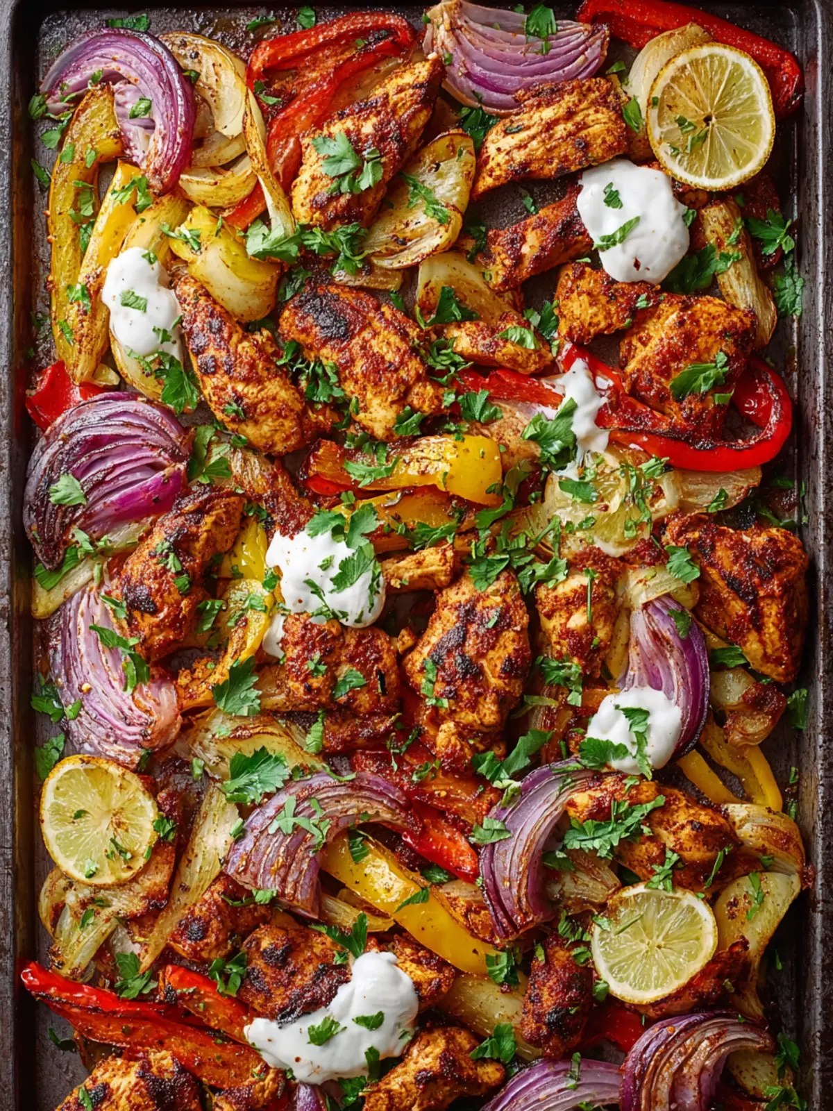 Flavorful Chicken Shawarma: Easy Sheet Pan Dinner Bliss