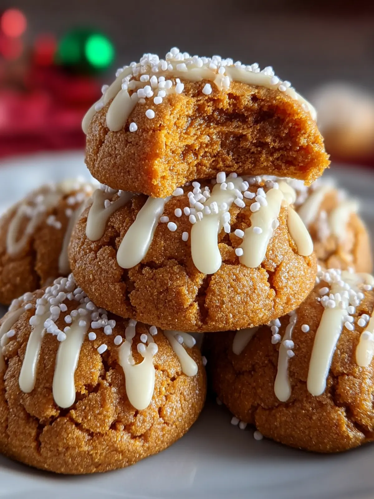 Irresistible Gingerbread Cookie Bites Recipe in Just 1 Hour First Image