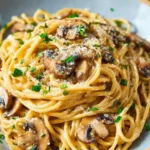 Creamy Garlic Miso Pasta with Mushrooms – A Dreamy Delight First Image