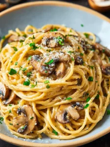 Creamy Garlic Miso Pasta with Mushrooms – A Dreamy Delight First Image