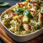 Creamy Pesto Chicken Pasta Bake for Cozy Night In First Image