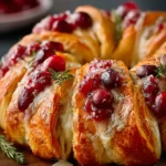 Turkey Cranberry Crescent Ring First Image