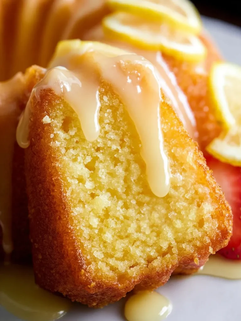 Lemon Bundt Cake {With Cake Mix} First Image