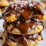 Irresistible Salted Chocolate Drizzle Cookies in 30 Minutes First Image